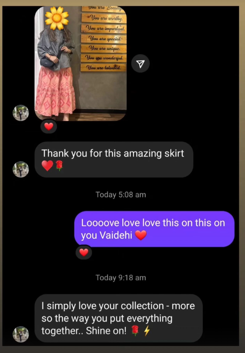 Customer testimonial